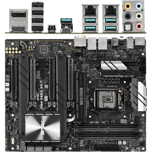 Материнская плата ASUS Z390 LGA1151v2 DDR4 ( WS Z390 Pro ) ATX, Ret