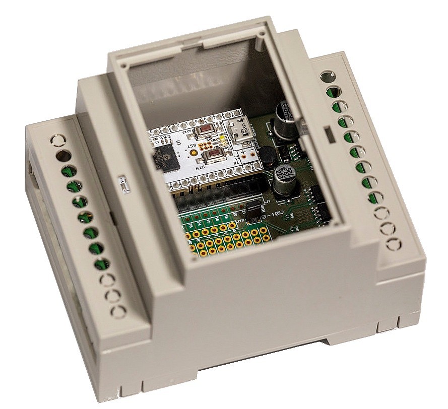 Z-Uno Shield — Многофункциональное Z-Wave устройство в корпусе на DIN-рейку