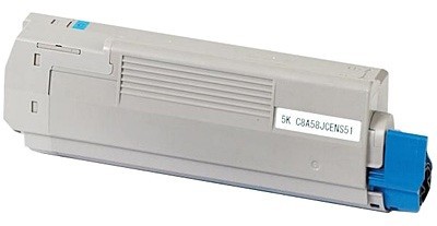 Oki 43459323 оригинальный лазерный картридж ресурс печати - 2 000 страниц, голубой