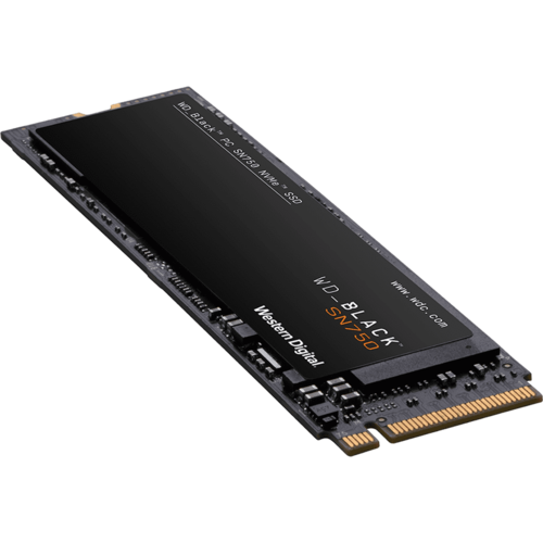 Накопитель SSD M.2 2280 PCIe NVMe 3.0 x4 500Гб Western Digital Black ( WDS500G3X0C )