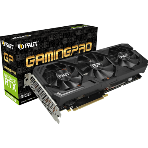 Видеокарта PCI-E Palit nVidia GeForce RTX 2080 Super GP OC 8G 8192Mb GDDR6 ( NE6208SS19P2-180T ) Ret