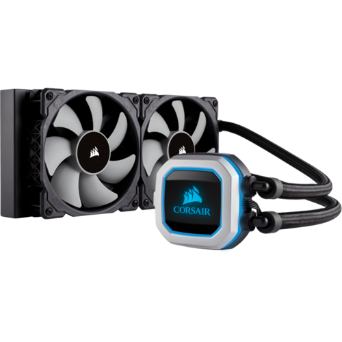 Водяная система охлаждения Corsair Hydro Series H100i Pro RGB S1150/1151/1155/1156, S2011, S2066, AM4 AM3/AM3+ ( CW-9060033-WW )