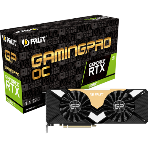 Видеокарта PCI-E Palit nVidia GeForce RTX R2080 Ti GamingPro OC 11264Mb GDDR6 ( NE6208TS20LC-150A ) Ret