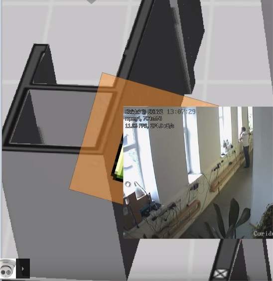 Интерактивные планы помещений и территорий TRASSIR Plans