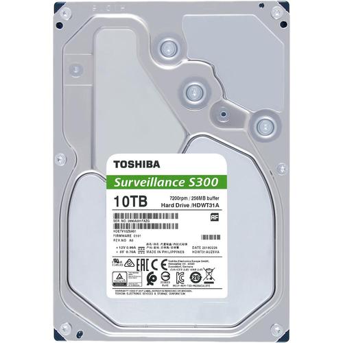 Жесткий диск 3.5" SATA3 10Тб Toshiba S300, 7200rpm 256mb ( HDWT31AUZSVA ) OEM