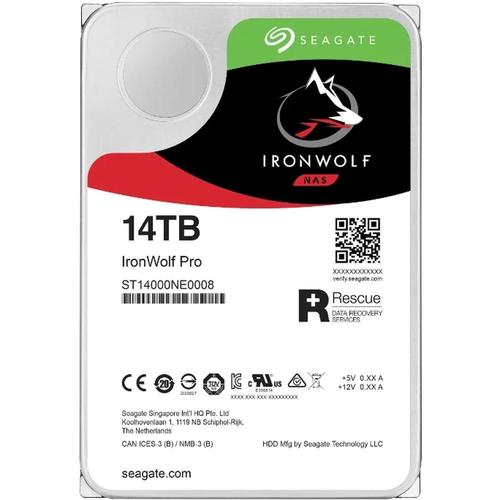 Жесткий диск 3.5" SATA3 14Тб Seagate NAS ( ST14000NE0008 ) OEM