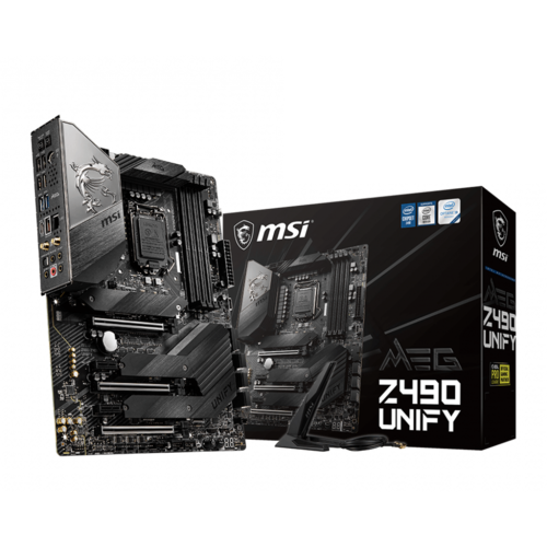 Материнская плата MSI Z490 LGA1200 DDR4 ( MEG Z490 Unify ) ATX, Ret