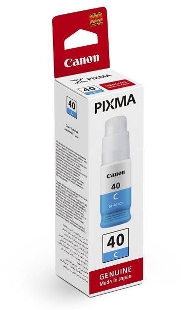 Canon GI-40C Ink Tank Cyan | 3400C001 оригинальные ink tank картриджи 7700 стр., голубой