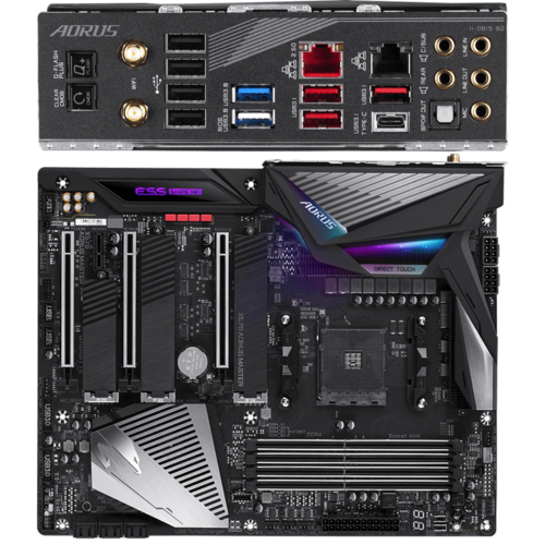 Материнская плата Gigabyte AMD X570 AM4 DDR4 ( X570 AORUS MasterI ) ATX, Ret