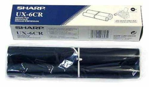 Sharp UX-6CR բնօրինակ ֆաքսի ֆիլմ տպագրության ռեսուրս - 50 մետր, Սև