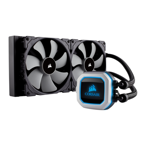 Водяная система охлаждения Corsair Hydro Series H115i Pro S1150/1151/1155/1156, S1366, S2011, S2066, AM2 AM3/AM3+/FM1/FM2/AM4 ( CW-9060032-WW ) Ret