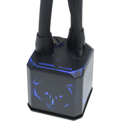 Водяная система охлаждения Alphacool Eisbaer Aurora 280 CPU Digital RGB S775, S1150/1155/S1151/S1366, S2011, S2066, AM4, AM2+, AM3/AM3+/FM1, FM2/FM2+ ( 280 CPU )