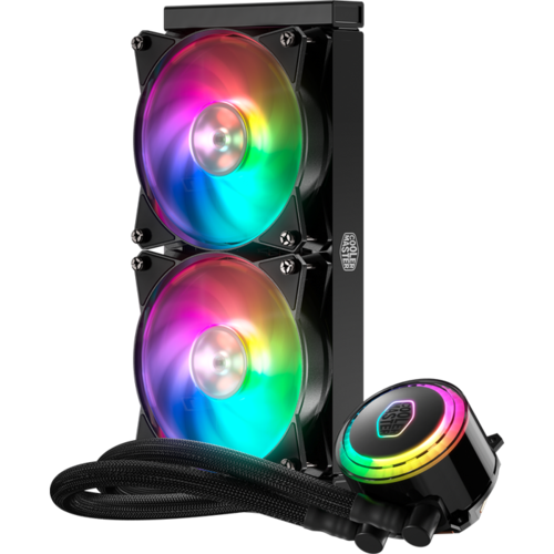 Водяная система охлаждения Cooler Master MasterLiquid ML240R RGB S775, S1150/1155/S1156, S1356/S1366, S2011, AM2, AM2+, AM3/AM3+/AM4/FM1, FM2/FM2+ ( MLX-D24M-A20PC-R1 )