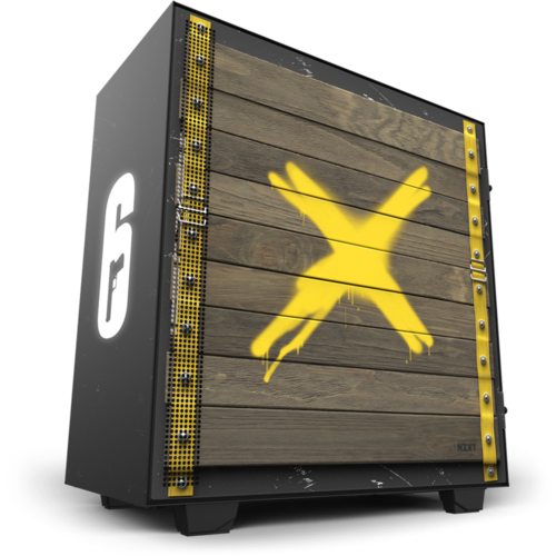 Корпус NZXT H510 Rainbow 6 Limited Edition ( CA-H510B-R6 ) Black