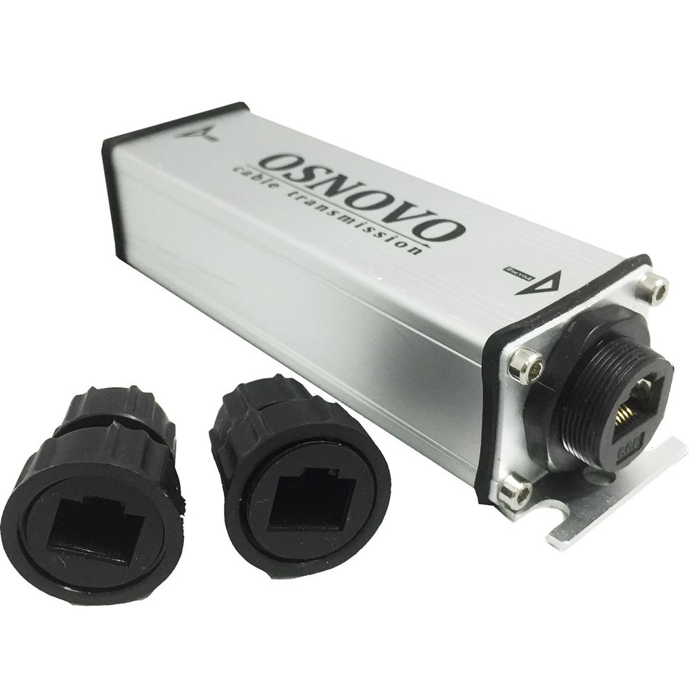 Уличный PoE удлинитель OSNOVO E-PoE/1W 10M/100M Fast Ethernet до 500 м с питанием до 100 м