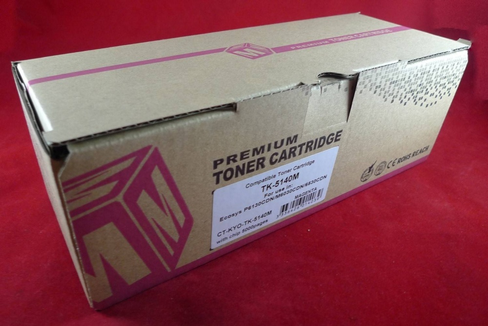Premium TK-5140M Toner Magenta | 1T02NRBNL0 совместимый тонер картридж 5000 стр., пурпурный
