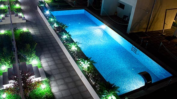 Автоматический подогрев бассейна