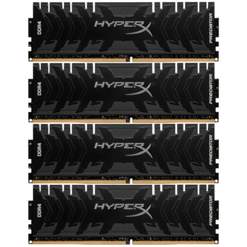 Модуль памяти DDR4 32Gb (4х8Gb) PC-26600 3333MHz Kingston ( HX433C16PB3K4/32 )