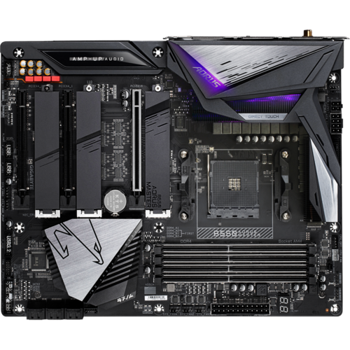 Материнская плата Gigabyte AMD B550 AM4 DDR4 ( B550 AORUS Master ) ATX, Ret
