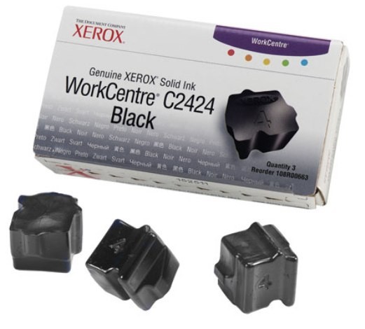 Xerox 108R00663 оригинальные твердые чернила ресурс печати - 3 400 страниц, черный