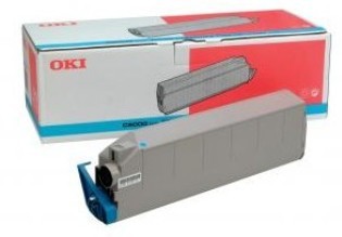Oki 41515211 оригинальный лазерный картридж ресурс печати - 15 000 страниц, голубой