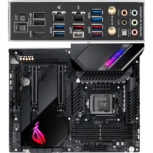 Материнская плата ASUS Z490 LGA1200 DDR4 ( ROG Maximus XII Hero (Wi-Fi) ) ATX, Ret