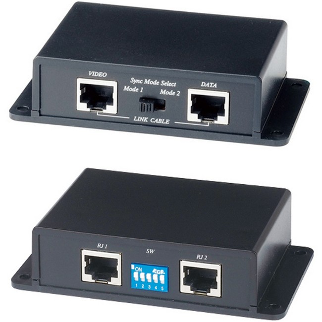 VKM02 kit: VGA/keyboard/mouse for a distance of up to 100 m on 2 CAT5e