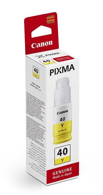Canon GI-40Y Ink Tank Yellow | 3402C001 оригинальные ink tank картриджи 7700 стр., желтый