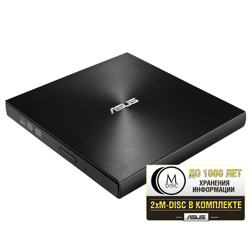 Оптический привод USB DVD-RW ASUS , Black ( SDRW-08U7M-U/BLK/G/AS )
