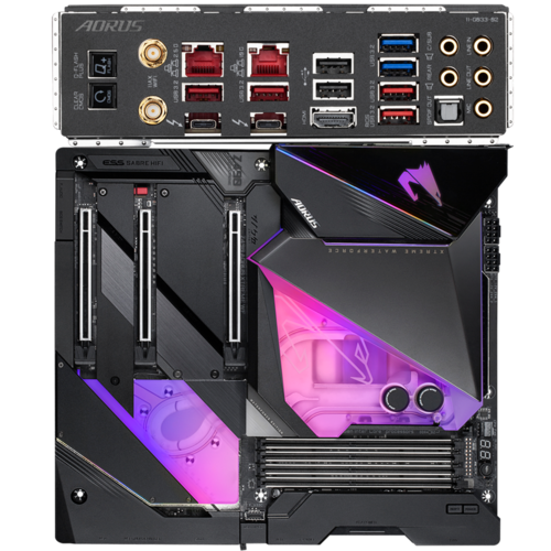 Материнская плата Gigabyte Z490 LGA1200 DDR4 ( Z490 AORUS Xtreme Waterforce ) ATX, Ret