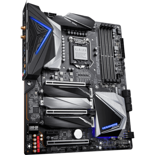 Материнская плата Gigabyte Z490 LGA1200 DDR4 ( Z490 Vision D ) ATX, Ret