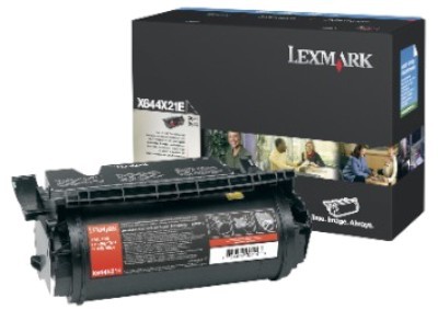Lexmark X644X21E оригинальный лазерный картридж ресурс печати - 32 000 страниц, черный