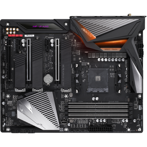 Материнская плата Gigabyte AMD X570 AM4 DDR4 ( X570 AORUS Ultra ) ATX, Ret