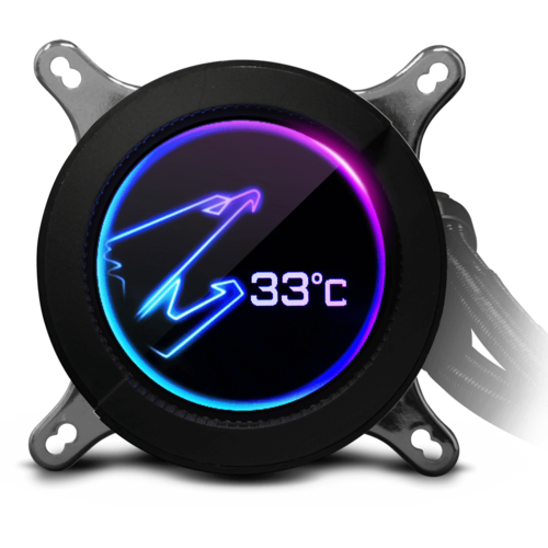 Система водяного охлаждения Gigabyte AORUS Liquid Cooler 240 S1150/1155/S1156, SS1366, S2011-3/2066, AM4, sTR4/TRX4 ( GP-ALQCO240 )