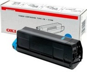 Oki 43034807 оригинальный лазерный картридж ресурс печати - 1 500 страниц, голубой