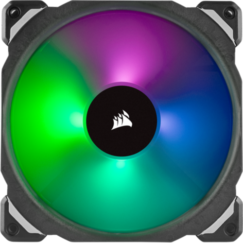 Вентилятор 140мм Corsair ML140, Pro Magnetic Levitation Fan 2xPack ( CO-9050078-WW ) RGB LED