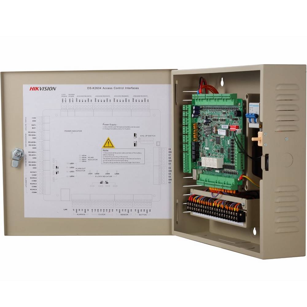 Hikvision DS-K2604 4 դռան skud ցանցի վերահսկիչ