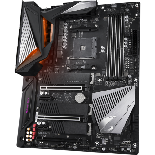 Материнская плата Gigabyte AMD X570 AM4 DDR4 ( X570 AORUS Ultra ) ATX, Ret