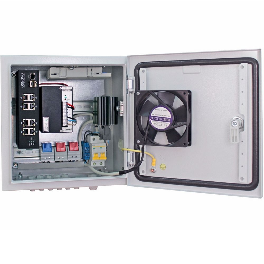 Уличный 8-портовый PoE коммутатор OS-33T1 (SW-8091/IC) Gigabit Ethernet