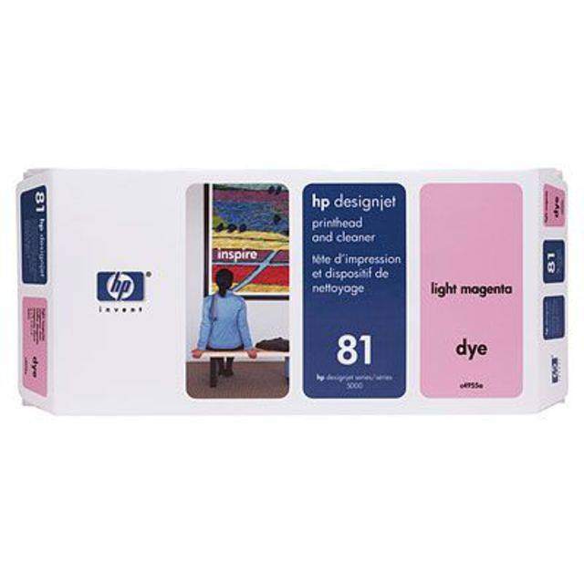 HP 81 Printhead Light Magenta | C4955A оригинальная печатающая головка, светло-пурпурный