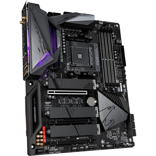 Материнская плата Gigabyte AMD B550 AM4 DDR4 ( B550 AORUS Master ) ATX, Ret