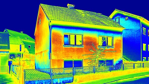 Тепловизионная система обнаружения температуры