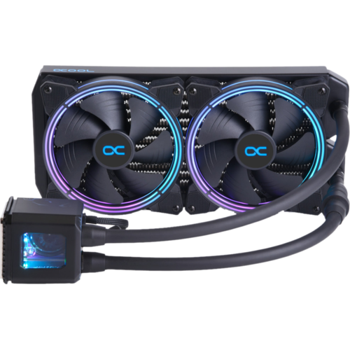 Водяная система охлаждения Alphacool Eisbaer Aurora 280 CPU Digital RGB S775, S1150/1155/S1151/S1366, S2011, S2066, AM4, AM2+, AM3/AM3+/FM1, FM2/FM2+ ( 280 CPU )