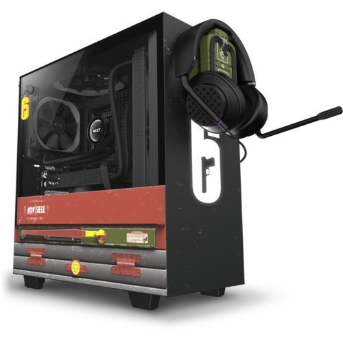 Корпус NZXT H510 Rainbow 6 Limited Edition ( CA-H510B-R6 ) Black