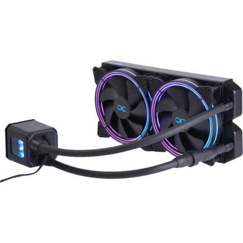 Водяная система охлаждения Alphacool Eisbaer Aurora 280 CPU Digital RGB S775, S1150/1155/S1151/S1366, S2011, S2066, AM4, AM2+, AM3/AM3+/FM1, FM2/FM2+ ( 280 CPU )