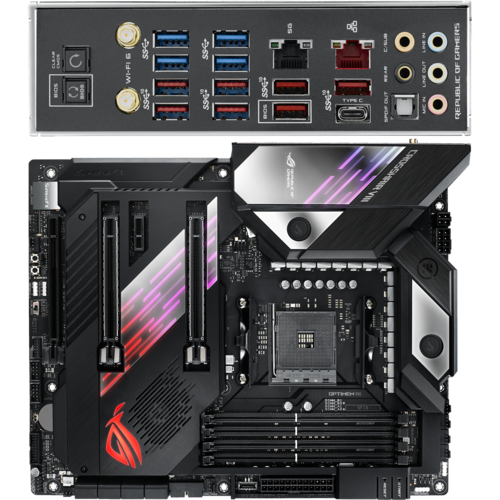 Материнская плата ASUS X570 AM4 DDR4 ( ROG Crosshair VIII Formula ) ATX, Ret