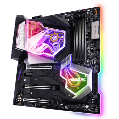 Материнская плата Gigabyte Z390 LGA1151v2 DDR4 ( Z390 AORUS Xtreme Waterforce ) ATX, Ret
