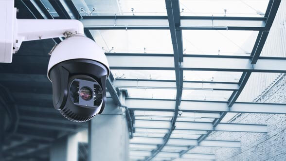 Установка цифровых камер 360 по периметру