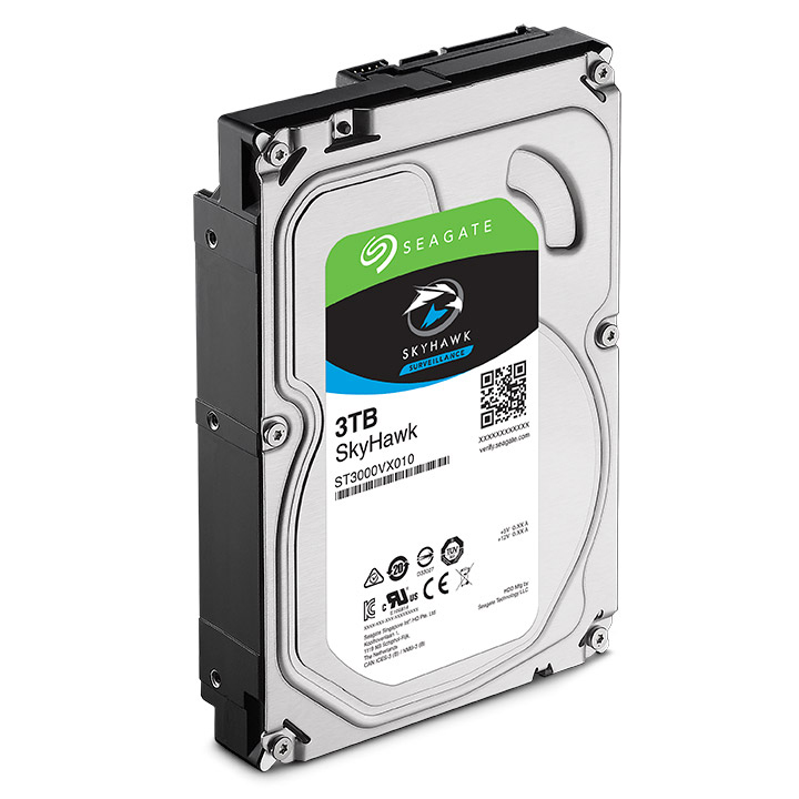3 Тбайт жесткий диск Seagate ST3000VX010 серии SkyHawk для систем видеонаблюдения
