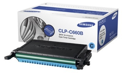 Samsung CLP-C660B оригинальный лазерный картридж ресурс печати - 5 000 страниц, синий
